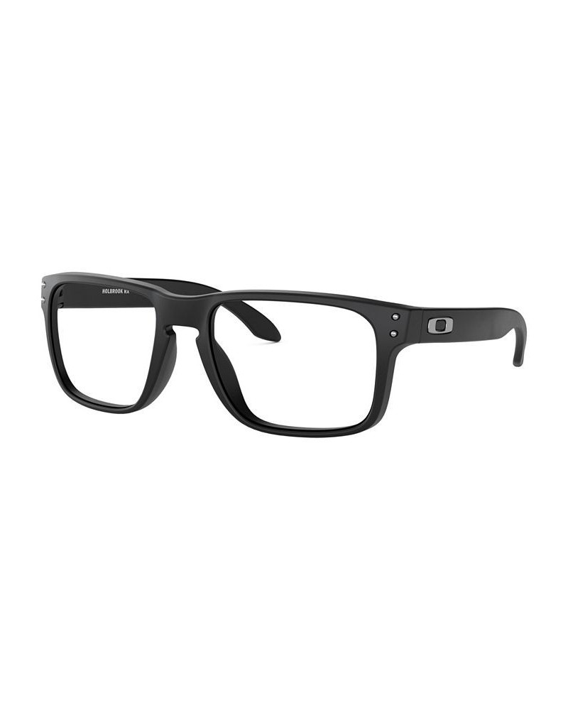 OX8156 Men's Square Eyeglasses Black $27.36 Mens