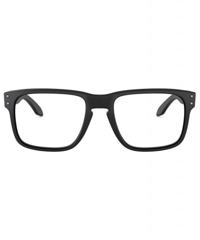 OX8156 Men's Square Eyeglasses Black $27.36 Mens