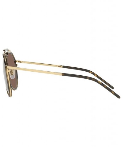 Men's Sunglasses DG2277 57 Gold-Tone/Havana $86.25 Mens