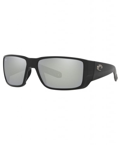 Polarized BLACKFIN PRO Sunglasses 6S9078 60 11 MATTE BLACK/GREEN MIRROR 580G $76.68 Unisex