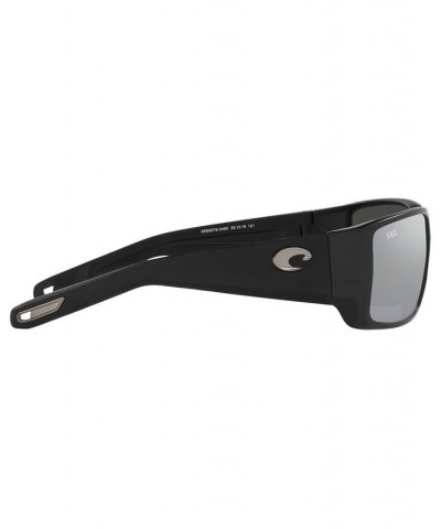 Polarized BLACKFIN PRO Sunglasses 6S9078 60 11 MATTE BLACK/GREEN MIRROR 580G $76.68 Unisex