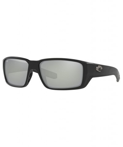 Polarized BLACKFIN PRO Sunglasses 6S9078 60 11 MATTE BLACK/GREEN MIRROR 580G $76.68 Unisex