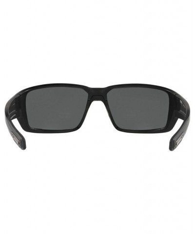 Polarized BLACKFIN PRO Sunglasses 6S9078 60 11 MATTE BLACK/GREEN MIRROR 580G $76.68 Unisex