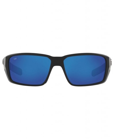 Polarized BLACKFIN PRO Sunglasses 6S9078 60 11 MATTE BLACK/GREEN MIRROR 580G $76.68 Unisex