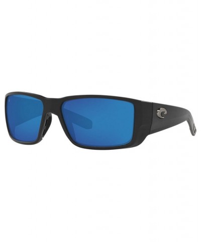 Polarized BLACKFIN PRO Sunglasses 6S9078 60 11 MATTE BLACK/GREEN MIRROR 580G $76.68 Unisex