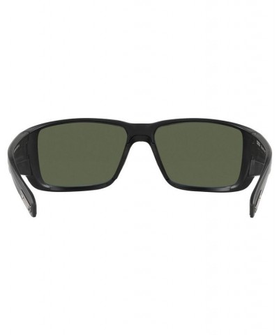 Polarized BLACKFIN PRO Sunglasses 6S9078 60 11 MATTE BLACK/GREEN MIRROR 580G $76.68 Unisex