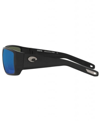 Polarized BLACKFIN PRO Sunglasses 6S9078 60 11 MATTE BLACK/GREEN MIRROR 580G $76.68 Unisex