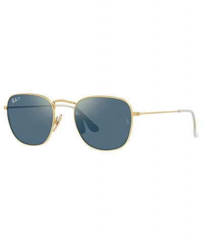 Men's Polarized Sunglasses RB8157 51 Frank Titanium Gold-Tone $103.27 Mens