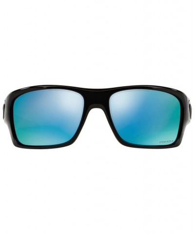 Polarized Polarized Sunglasses OO9263 Turbine Prizm Deep H2O BLACK BLACK/BLUE MIRROR POLAR $42.12 Unisex