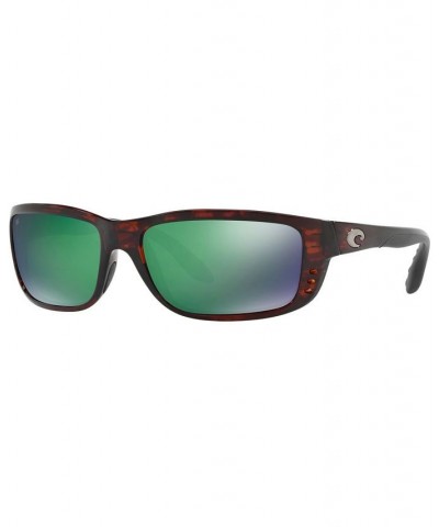 Polarized Sunglasses ZANE 61 TORTOISE BROWN/GREEN MIR POL $68.12 Unisex