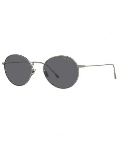 Men's Polarized Sunglasses AR6125 52 Matte Gunmetal $49.08 Mens