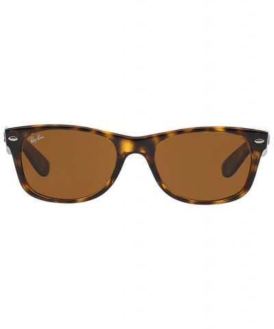 Sunglasses RB2132 NEW WAYFARER BROWN/BROWN $16.61 Unisex