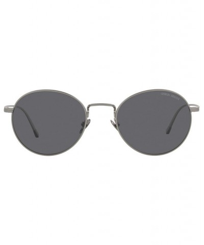 Men's Polarized Sunglasses AR6125 52 Matte Gunmetal $49.08 Mens