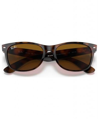 Sunglasses RB2132 NEW WAYFARER BROWN/BROWN $16.61 Unisex