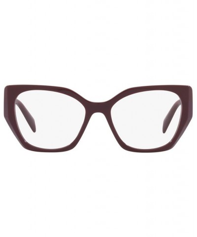 PR18WV Women's Irregular Eyeglasses Garnet $90.74 Womens