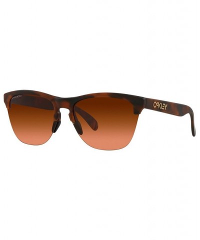 Men's Sunglasses OO9374 Frogskins Lite 63 Matte Brown Tortoise $33.84 Mens