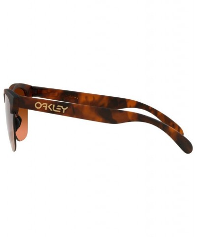 Men's Sunglasses OO9374 Frogskins Lite 63 Matte Brown Tortoise $33.84 Mens