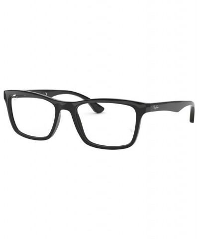 RB5279F Unisex Square Eyeglasses Black $26.74 Unisex