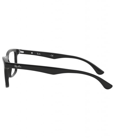 RB5279F Unisex Square Eyeglasses Black $26.74 Unisex