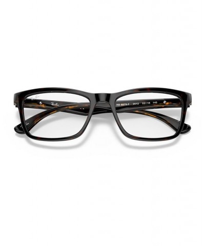 RB5279F Unisex Square Eyeglasses Black $26.74 Unisex