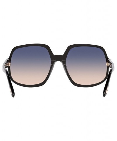 Women's Sunglasses TR00148560-Y 60 Tortoise Black $90.30 Womens