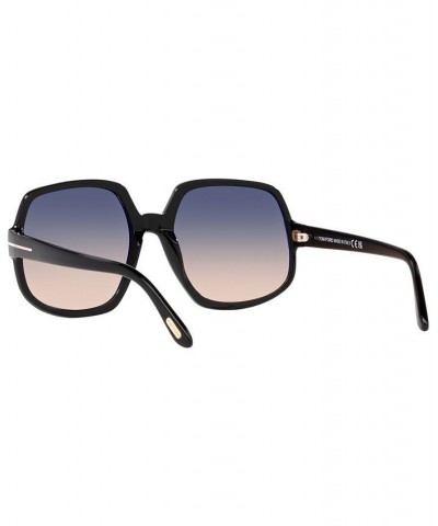 Women's Sunglasses TR00148560-Y 60 Tortoise Black $90.30 Womens