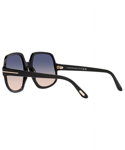 Women's Sunglasses TR00148560-Y 60 Tortoise Black $90.30 Womens