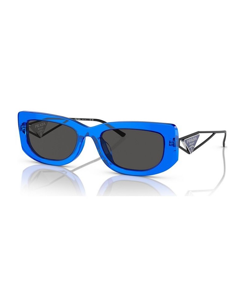 Women's Sunglasses PR 14YS Crystal Electric Blue $118.75 Womens