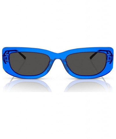 Women's Sunglasses PR 14YS Crystal Electric Blue $118.75 Womens