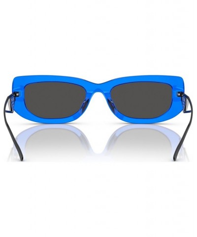 Women's Sunglasses PR 14YS Crystal Electric Blue $118.75 Womens