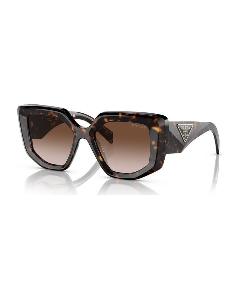 Women's Sunglasses PR 14ZS50-Y Black $134.42 Womens