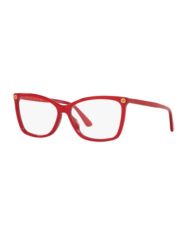 Gc001018 Women's Butterfly Eyeglasses Red $35.00 Womens