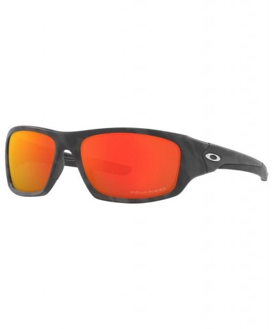 Men's Polarized Sunglasses OO9236 Valve 60 Black $47.04 Mens