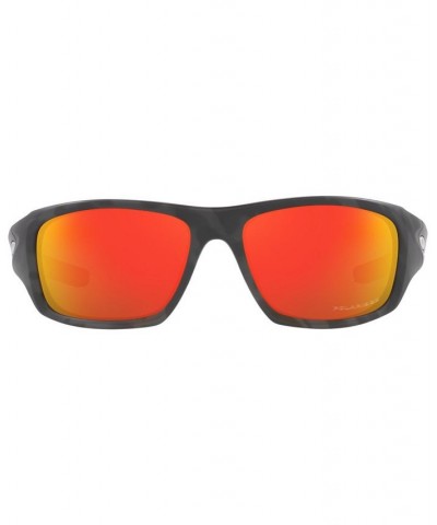 Men's Polarized Sunglasses OO9236 Valve 60 Black $47.04 Mens