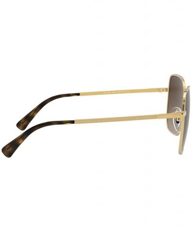 Sunglasses GOLD/BROWN GRADIENT $28.62 Unisex