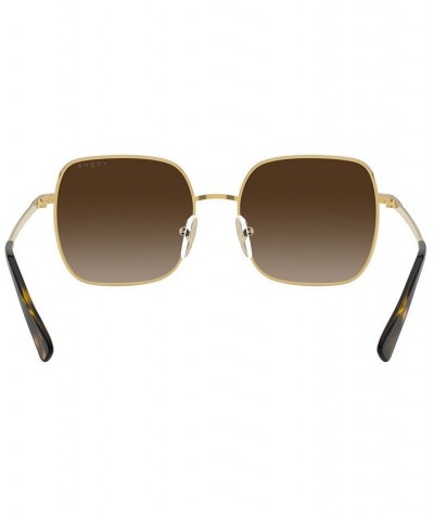 Sunglasses GOLD/BROWN GRADIENT $28.62 Unisex