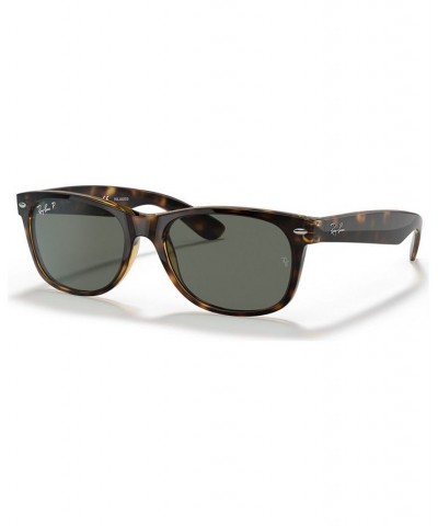 Polarized Sunglasses RB2132 NEW WAYFARER TORTOISE MATTE/GREEN POLAR $54.27 Unisex