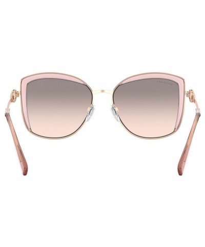 Bulgari Women's Sunglasses BV6128B PINK GOLD/BLACK/GREY GRADIENT $58.41 Womens