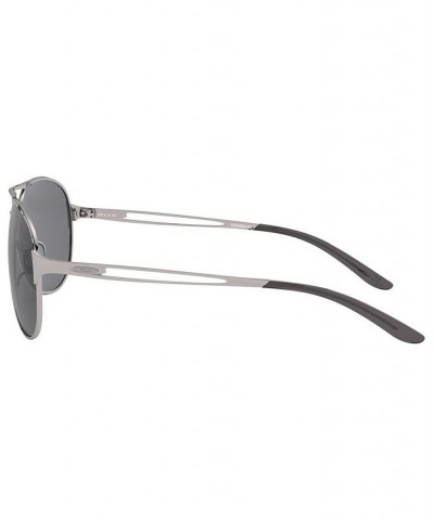 Women's Pilot Sunglasses OO4054 60 Caveat Gunmetal $32.40 Womens