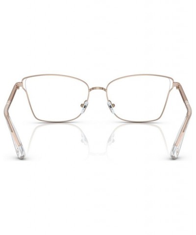 Women's Rectangle Eyeglasses MK306355-O Rose Gold Tone $29.10 Womens