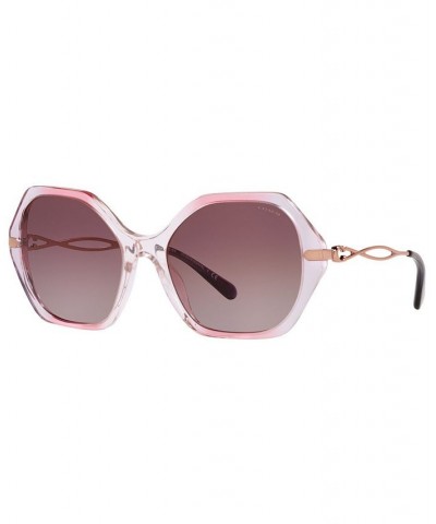 Women's Sunglasses HC8315 57 C3445 GRADIENT TRANSPARENT VIOLET/PURPLE GRADIENT $47.04 Womens