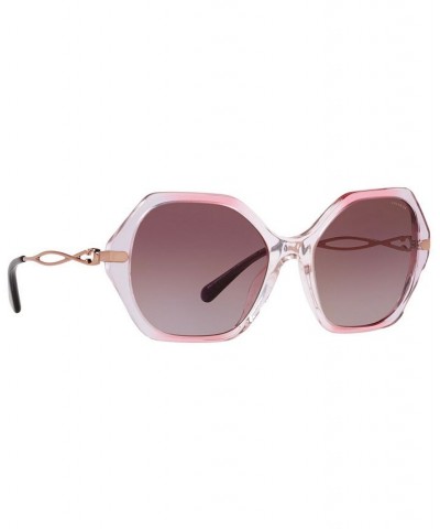 Women's Sunglasses HC8315 57 C3445 GRADIENT TRANSPARENT VIOLET/PURPLE GRADIENT $47.04 Womens