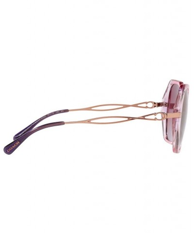 Women's Sunglasses HC8315 57 C3445 GRADIENT TRANSPARENT VIOLET/PURPLE GRADIENT $47.04 Womens