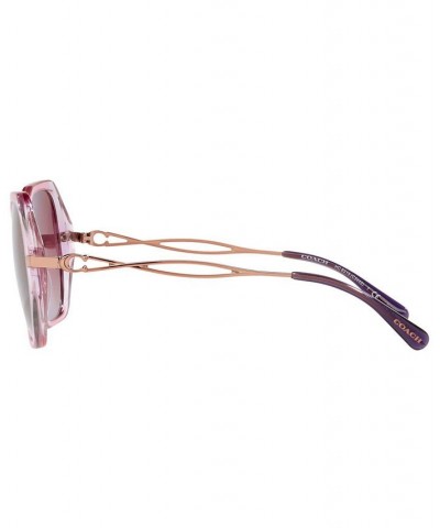 Women's Sunglasses HC8315 57 C3445 GRADIENT TRANSPARENT VIOLET/PURPLE GRADIENT $47.04 Womens