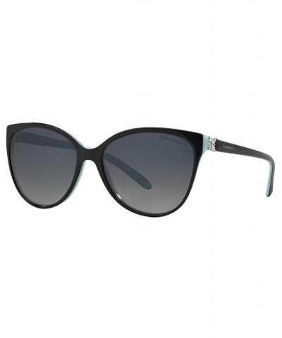 Polarized Sunglasses TF4089BP BLACK/BLUE/POLAR GREY GRADIENT $126.44 Unisex