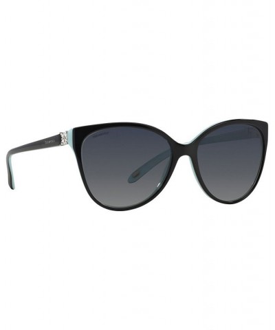 Polarized Sunglasses TF4089BP BLACK/BLUE/POLAR GREY GRADIENT $126.44 Unisex