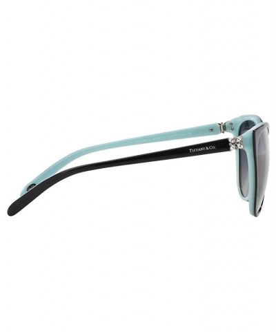 Polarized Sunglasses TF4089BP BLACK/BLUE/POLAR GREY GRADIENT $126.44 Unisex