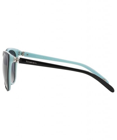 Polarized Sunglasses TF4089BP BLACK/BLUE/POLAR GREY GRADIENT $126.44 Unisex