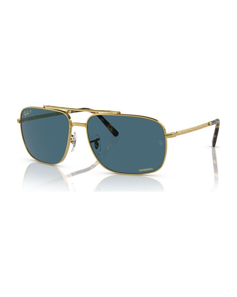 Unisex Polarized Sunglasses RB3796 Chromance Gold-Tone $27.36 Unisex