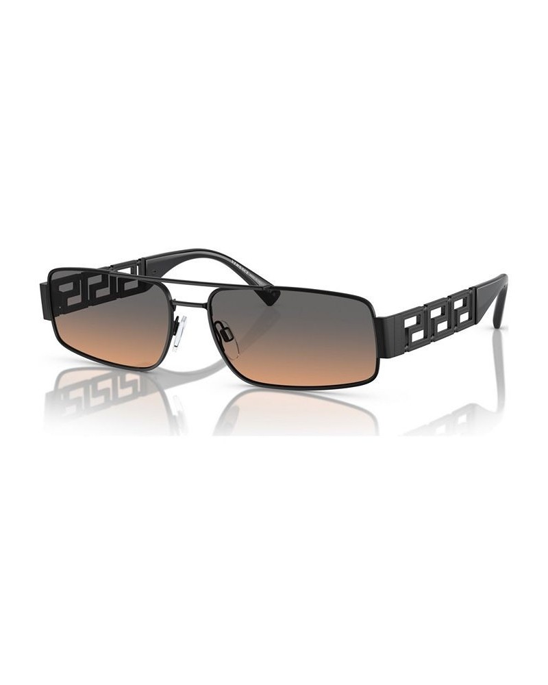 Men's Sunglasses VE2257 Matte Black $103.50 Mens